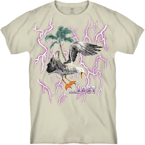 LOST CLOTHING SCREAMING SEAGULL TEE (10500485) 1 LOST CLOTHING SCREAMING SEAGULL TEE (10500485)