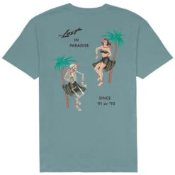 LOST CLOTHING DEATH DANCE TEE (10500643) -Boldman Clothing Shop 10500643 M SEA 1 42415.1650648319