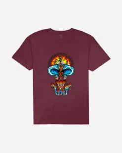 LOST CLOTHING WAVE SKULL TEE (10500886)