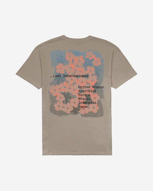 LOST CLOTHING IN BLOOM VINTAGE DYE TEE (10520799) 1 LOST CLOTHING IN BLOOM VINTAGE DYE TEE (10520799)
