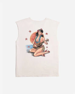 LOST CLOTHING UKE CUT OFF TEE (10560804) -Boldman Clothing Shop 10560804 VWH 1 38771.1683838866