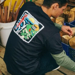 DARK SEAS X POLER NORTHWEST PREMIUM T-SHIRT -Boldman Clothing Shop 304400356P BLK 3 88825.1680541324