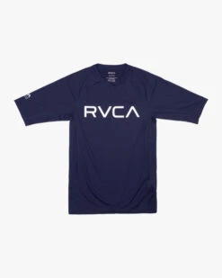 RVCA SHORT SLEEVE RASHGUARD(EX) 6 RVCA SHORT SLEEVE RASHGUARD(EX) -Boldman Clothing Shop avywr00120 rvca2Cf nvy frt1 69290.1694016212