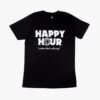 DUVIN HAPPY HOUR TEE (DMT17005BLK)