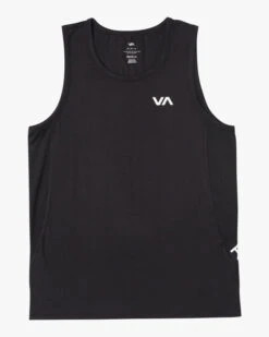 RVCA SPORT VENT TEE (EX) -Boldman Clothing Shop v9031rst rvca2Cfg blk frt1 45586.1695245809